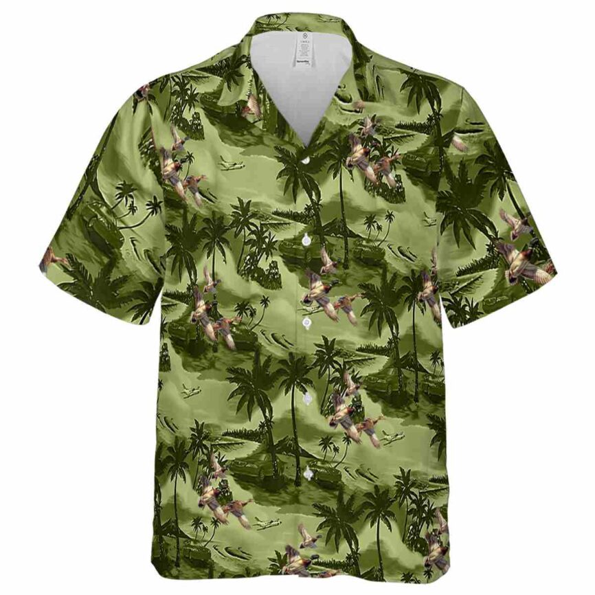 Duck Island Beach Hawaiian Shirt Fashion forward