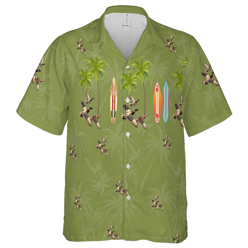 Duck Island Theme Hawaiian Shirt Fashion forward