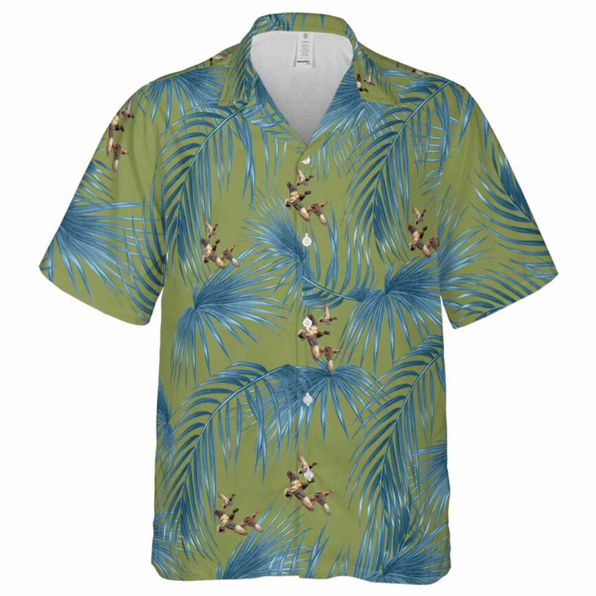 Duck Palm Frond Hawaiian Shirt Fashion forward