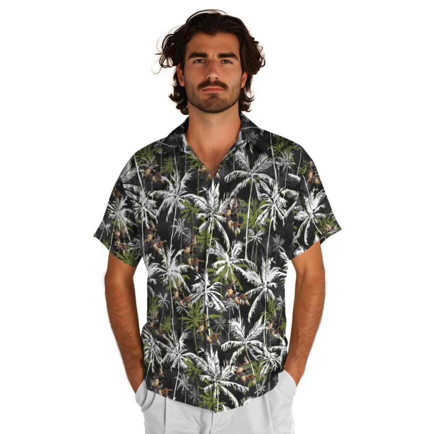Duck Palm Themed Hawaiian Shirt New Arrival