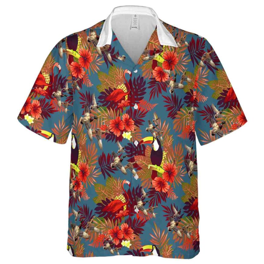 Duck Tropical Bird Hawaiian Shirt Fashion forward