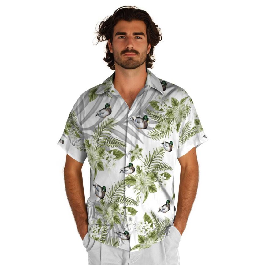 Duck Tropical Blossom Hawaiian Shirt New Arrival