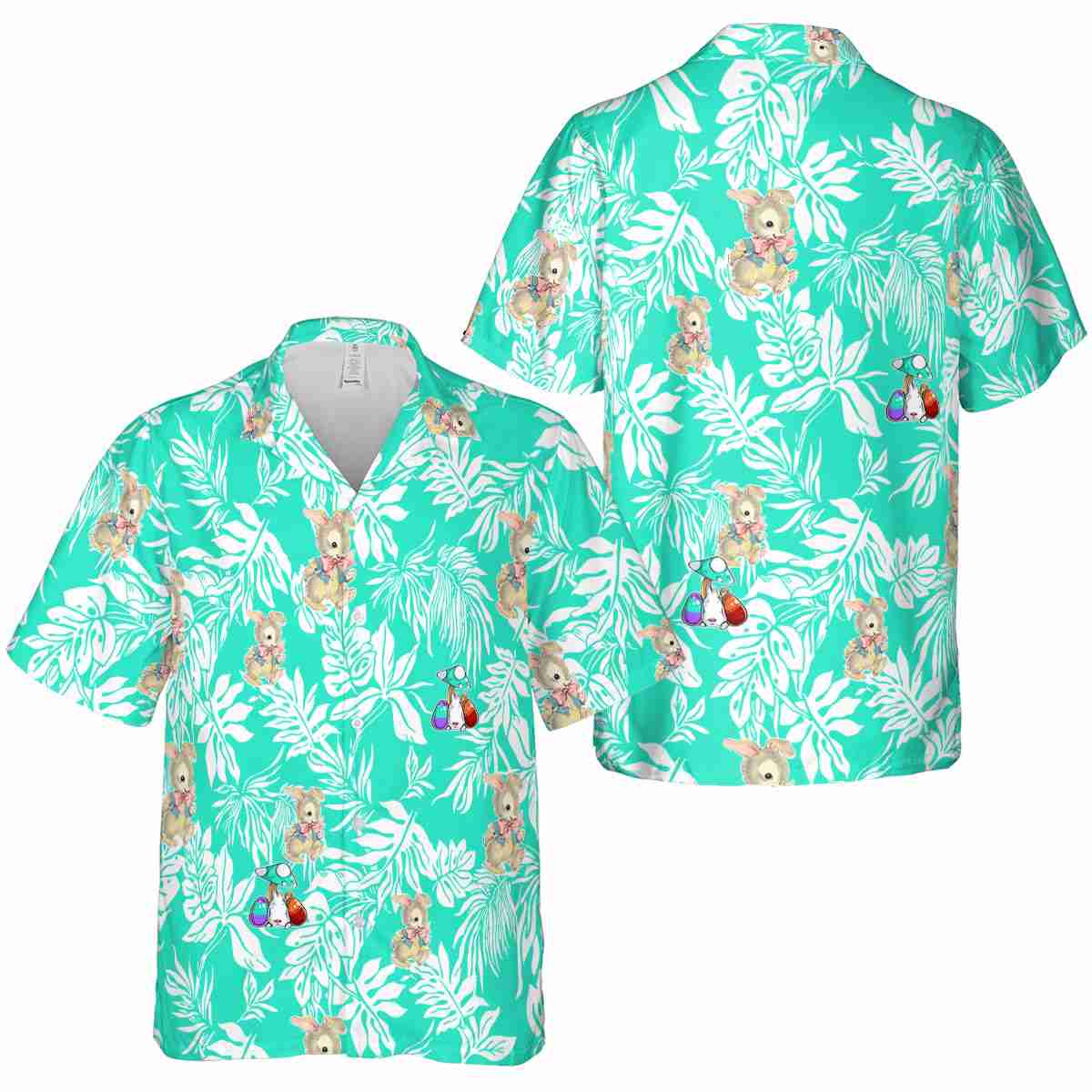 Easter Bold Foliage Hawaiian Shirt Premium grade Easter Bold Foliage Hawaiian Shirt Premium grade