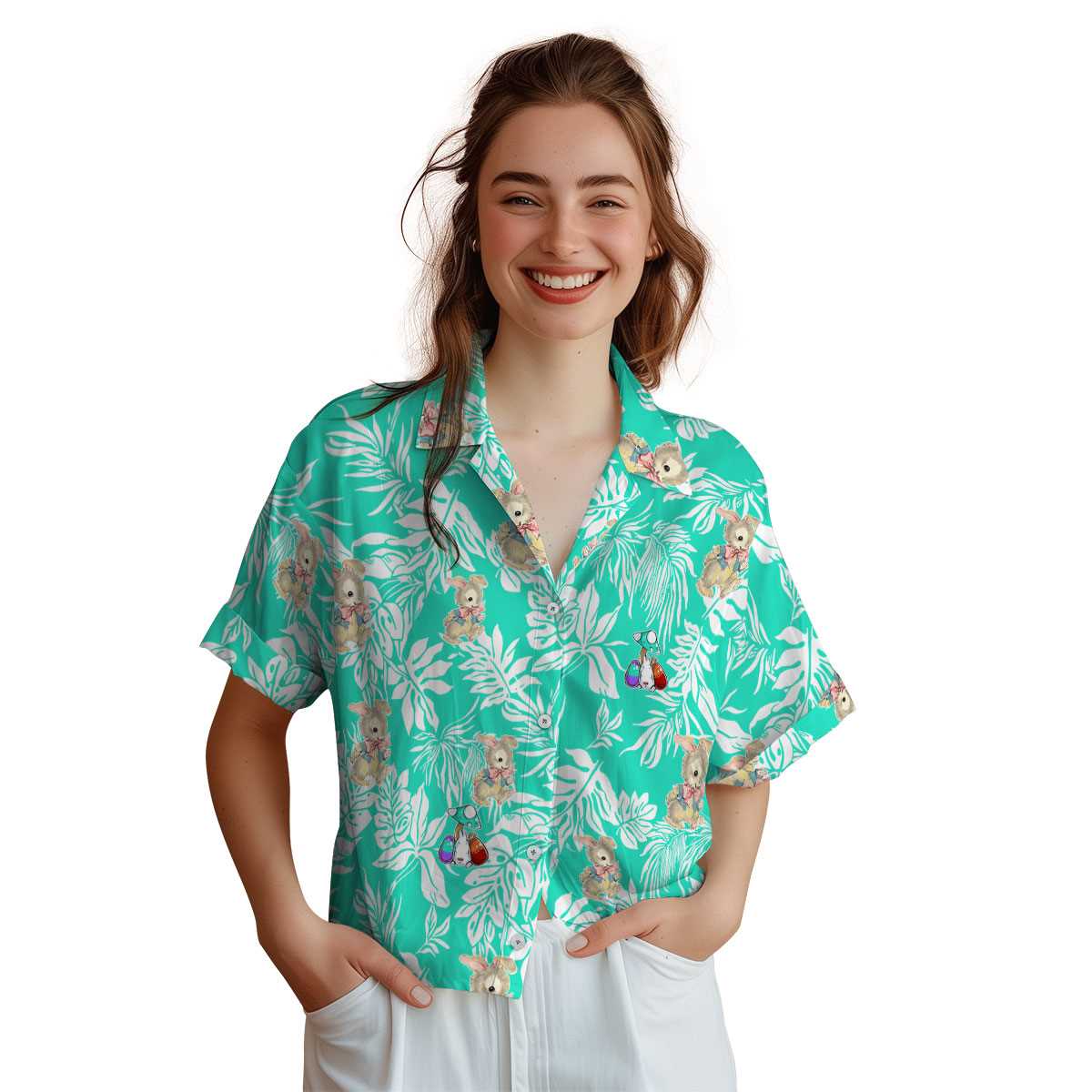 Easter Bold Foliage Hawaiian Shirt Top rated Easter Bold Foliage Hawaiian Shirt Top rated