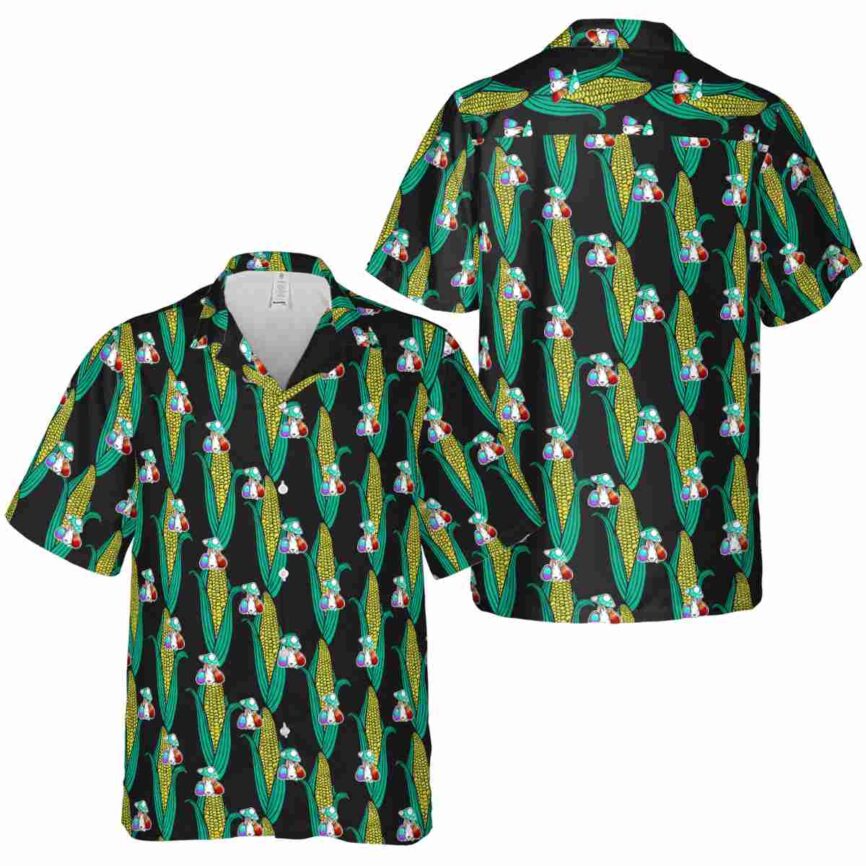 Easter Corn Element Hawaiian Shirt Premium grade