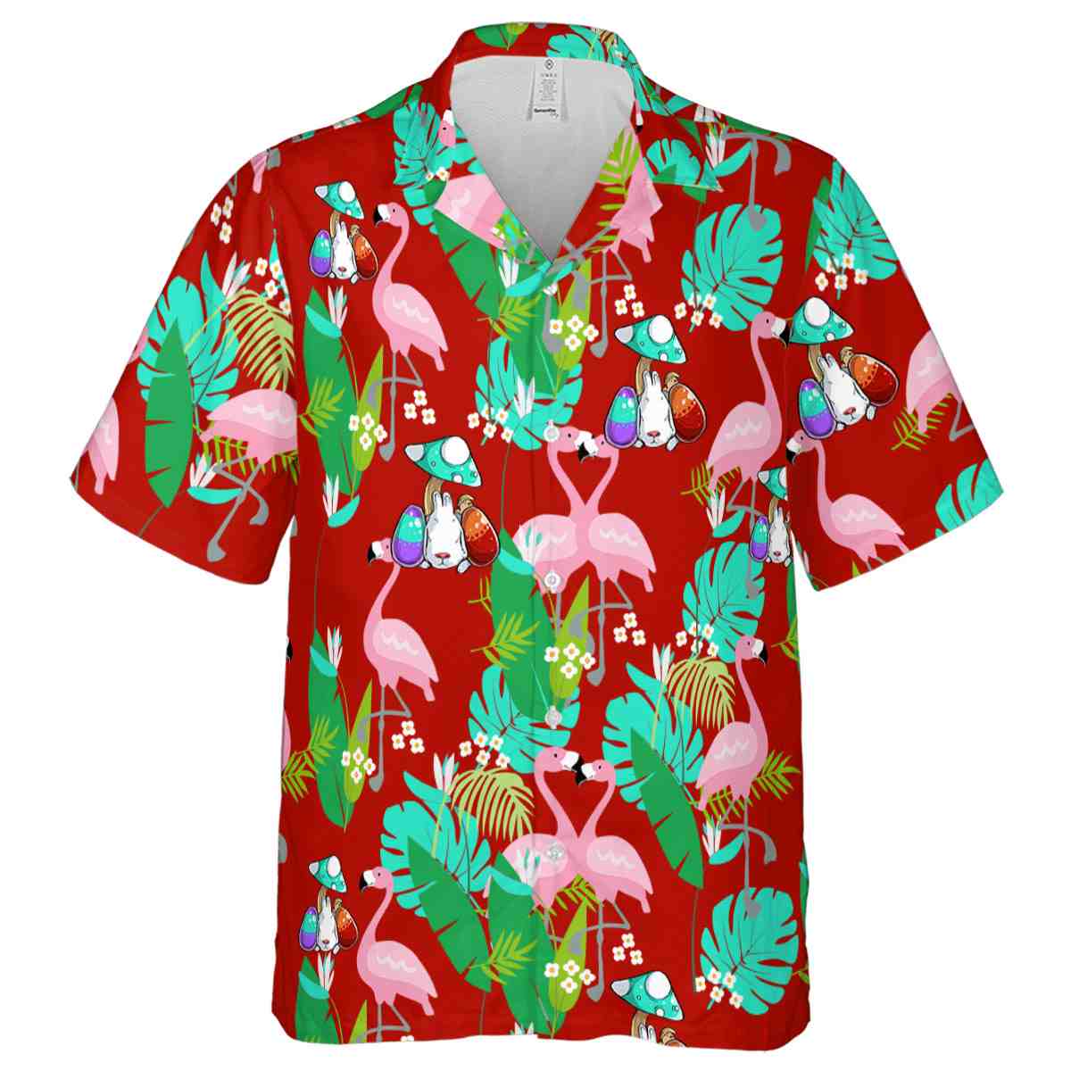 Easter Flamingo Leaf Hawaiian Shirt Fashion forward Easter Flamingo Leaf Hawaiian Shirt Fashion forward