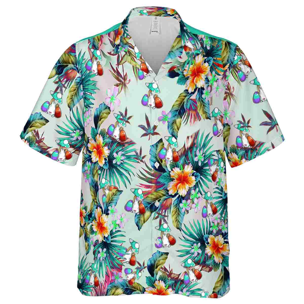 Easter Floral Burst Hawaiian Shirt Fashion forward Easter Floral Burst Hawaiian Shirt Fashion forward