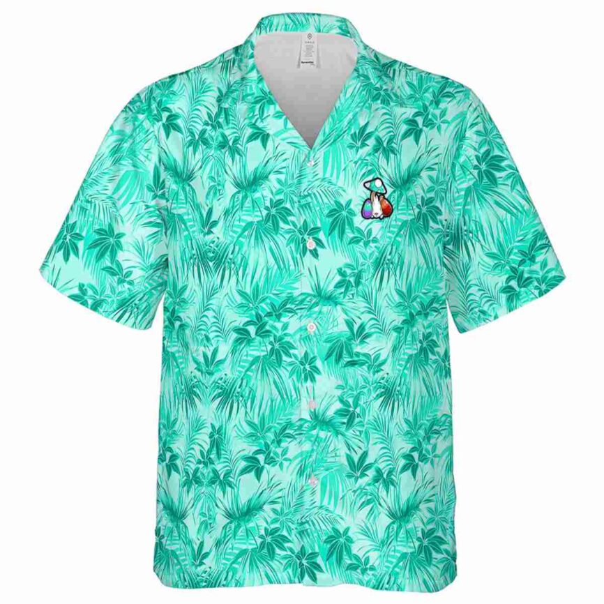 Easter Foliage Print Hawaiian Shirt Fashion forward