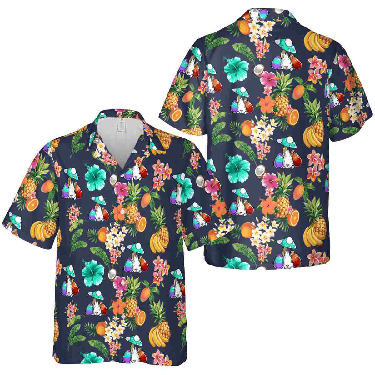 Easter Fruit Pattern Hawaiian Shirt Premium grade Easter Fruit Pattern Hawaiian Shirt Premium grade