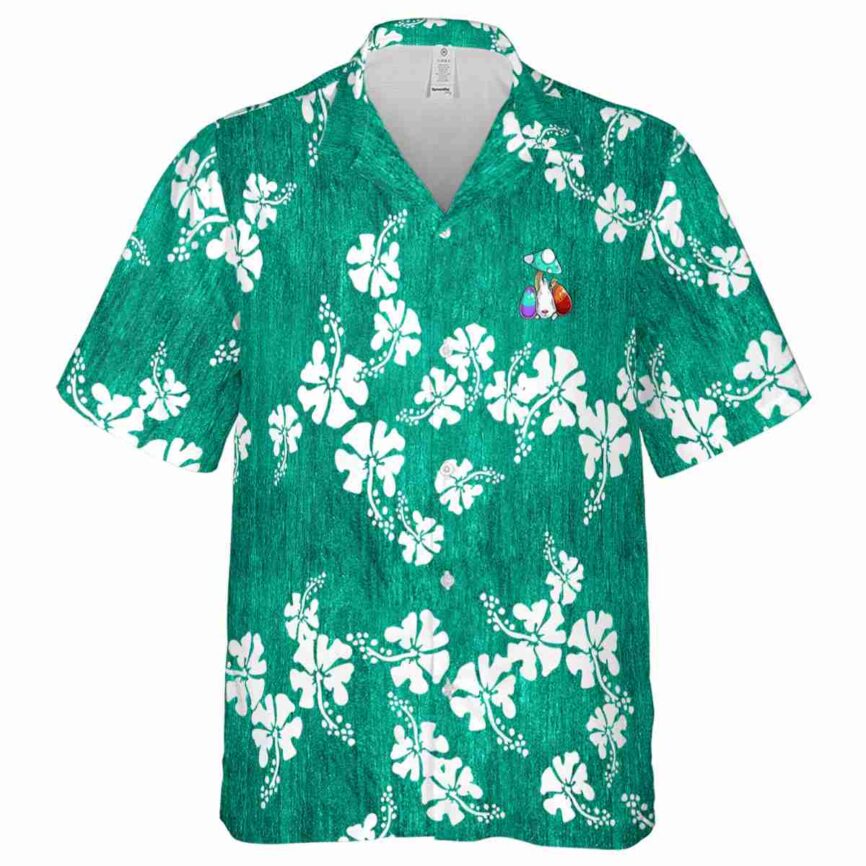 Easter Hibiscus Blossom Hawaiian Shirt Fashion forward