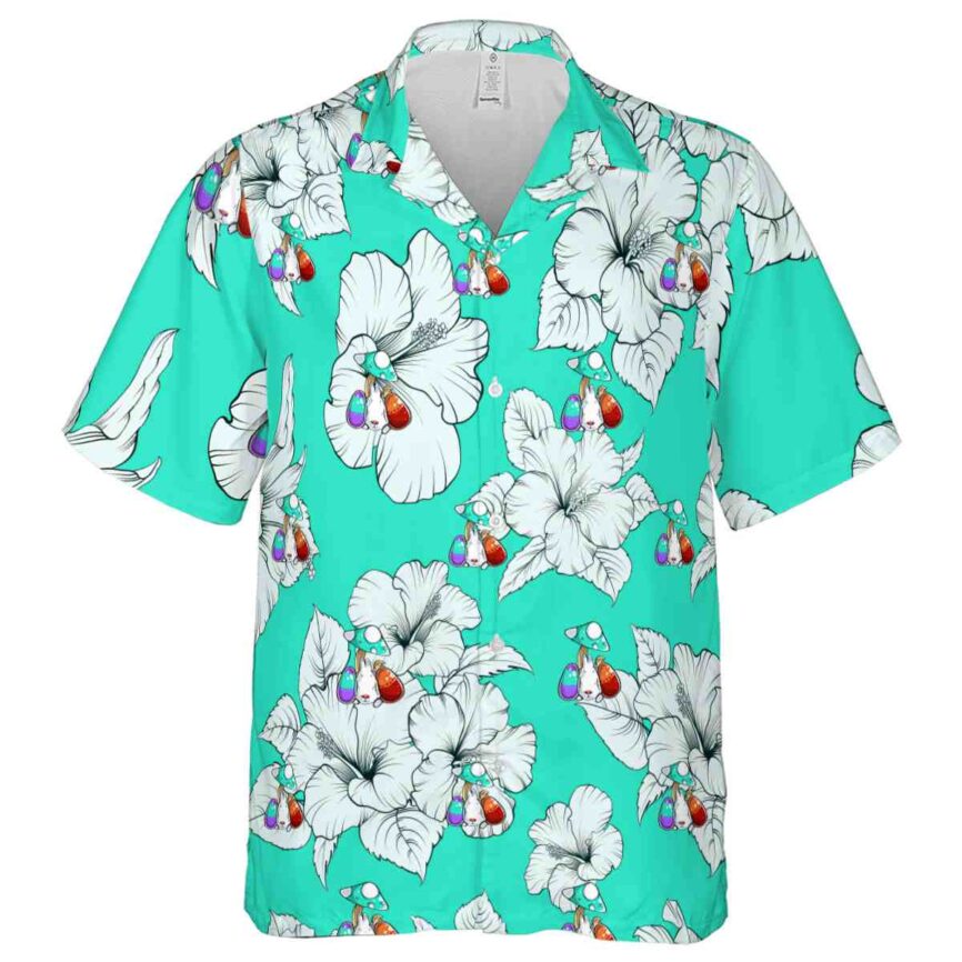 Easter Hibiscus Flower Hawaiian Shirt Fashion forward