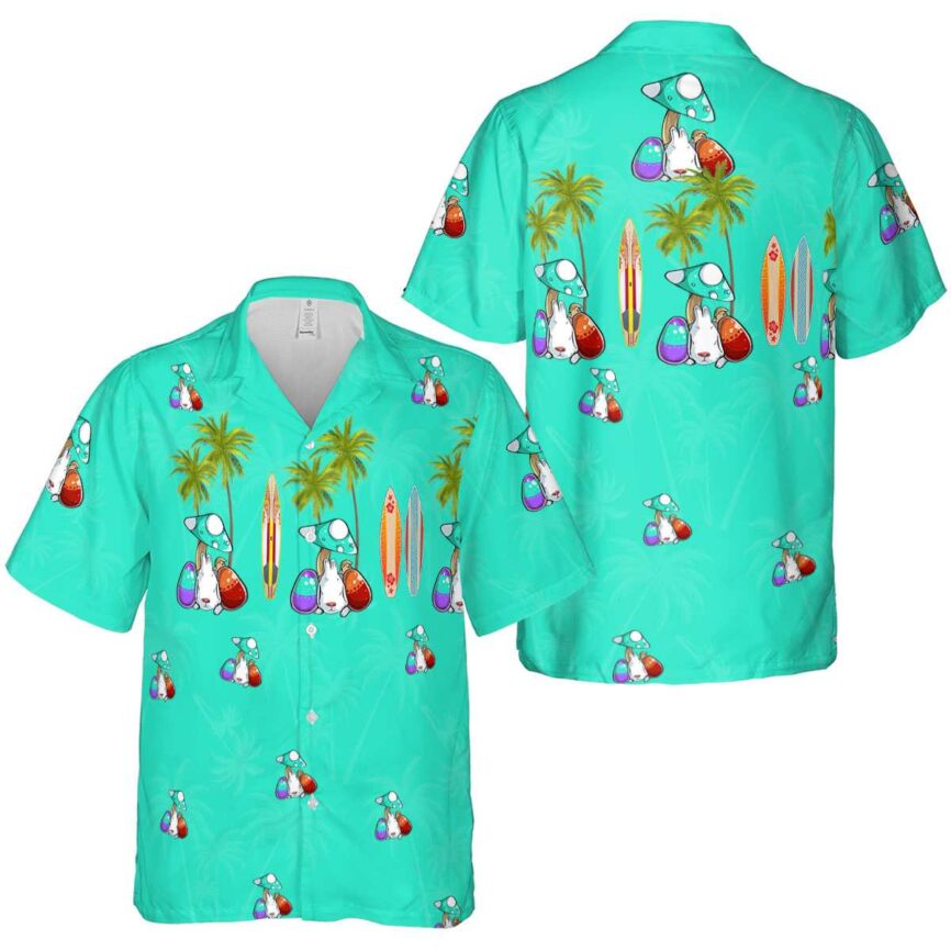 Easter Island Theme Hawaiian Shirt Premium grade