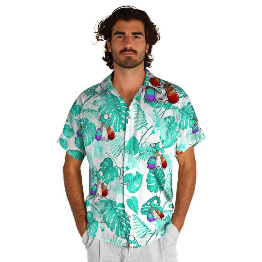 Easter Leaf Pattern Hawaiian Shirt New Arrival
