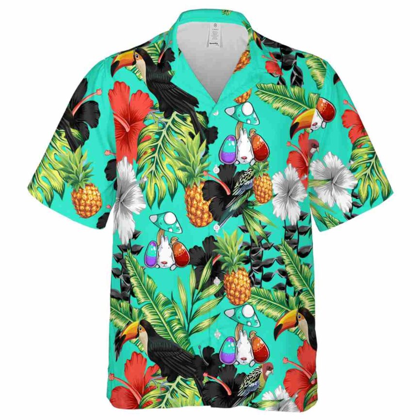 Easter Leafy Toucan Hawaiian Shirt Fashion forward