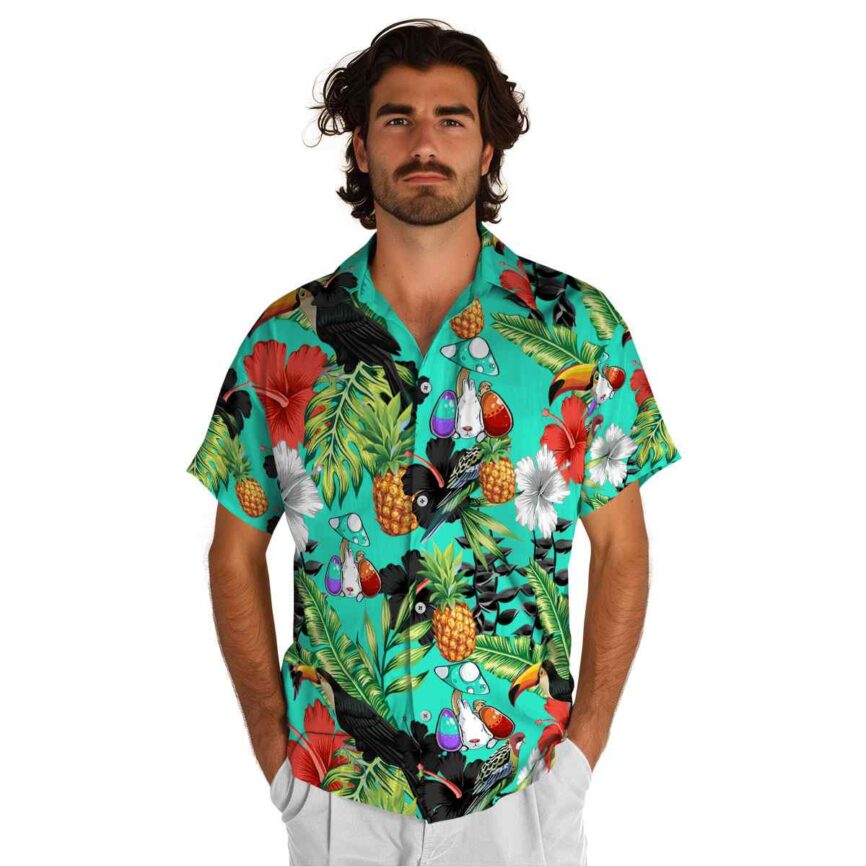 Easter Leafy Toucan Hawaiian Shirt New Arrival