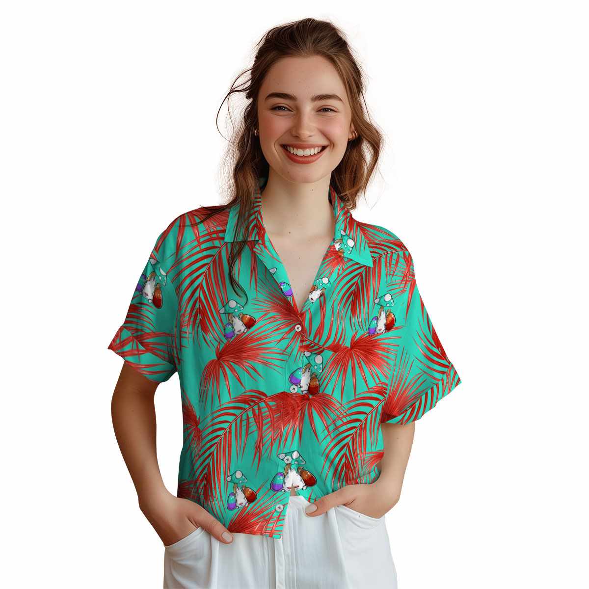 Easter Palm Frond Hawaiian Shirt Top rated Easter Palm Frond Hawaiian Shirt Top rated