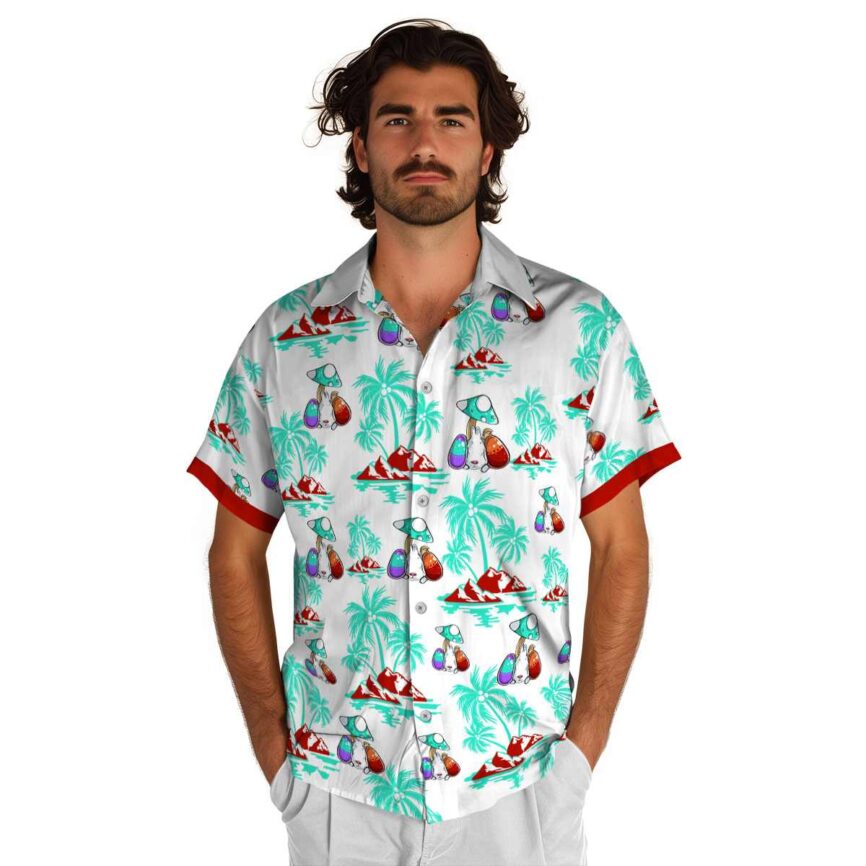 Easter Palm Island Graphic Hawaiian Shirt New Arrival