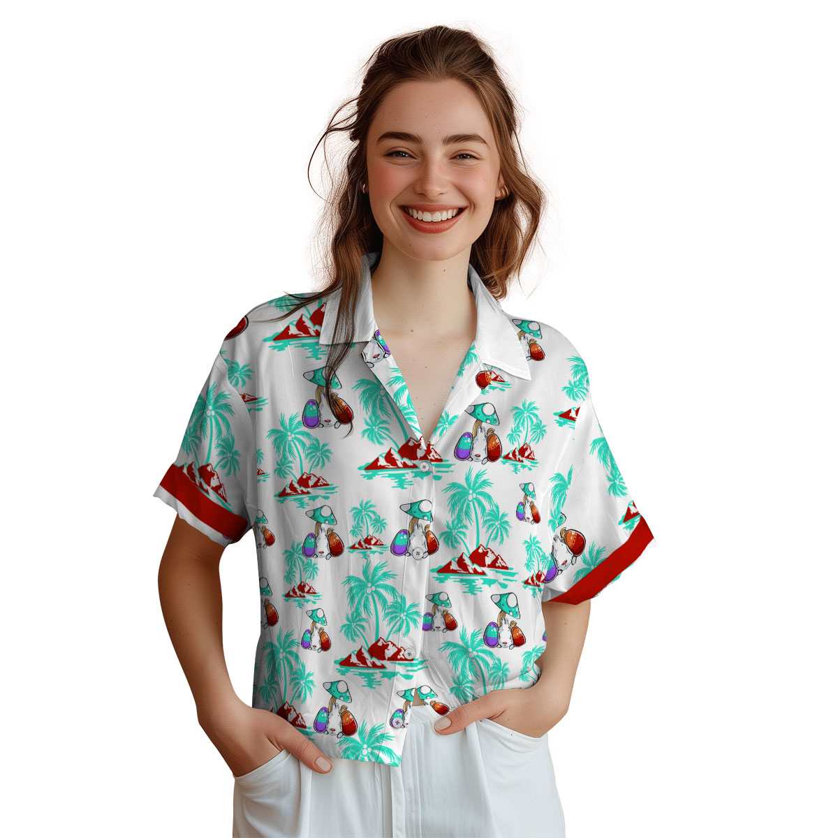 Easter Palm Island Graphic Hawaiian Shirt Top rated Easter Palm Island Graphic Hawaiian Shirt Top rated