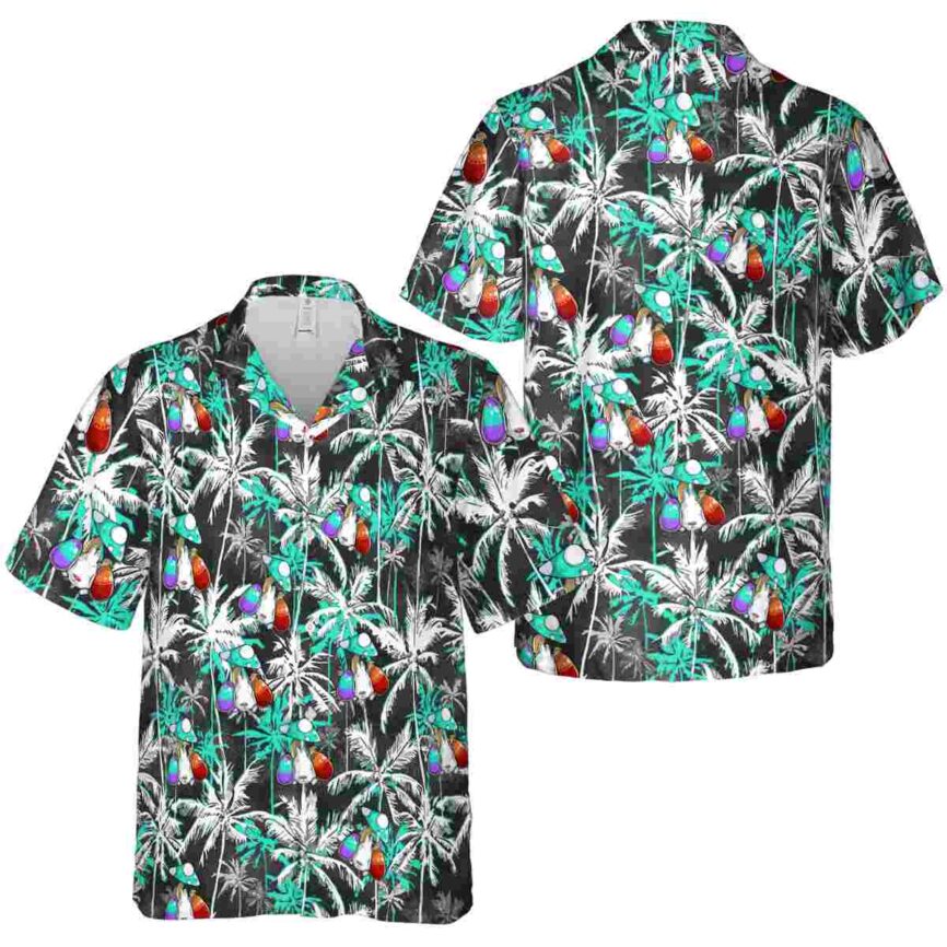 Easter Palm Themed Hawaiian Shirt Premium grade