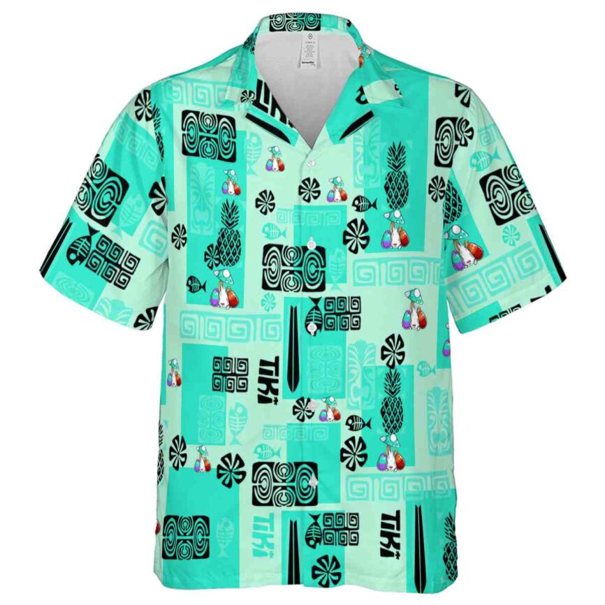 Easter Tiki Motifs Hawaiian Shirt Fashion forward