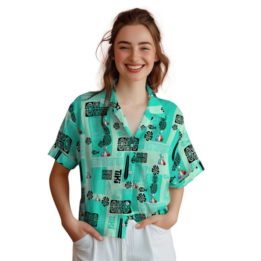 Easter Tiki Motifs Hawaiian Shirt Top rated
