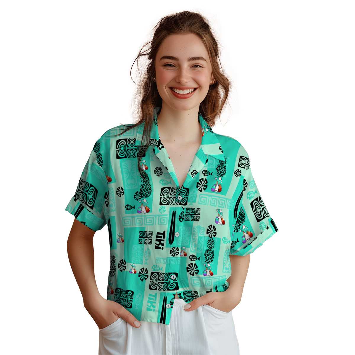 Easter Tiki Motifs Hawaiian Shirt Top rated Easter Tiki Motifs Hawaiian Shirt Top rated