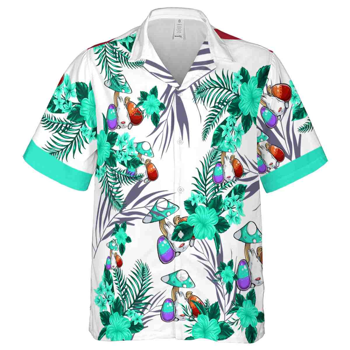 Easter US Flag Floral Hawaiian Shirt Fashion forward Easter US Flag Floral Hawaiian Shirt Fashion forward