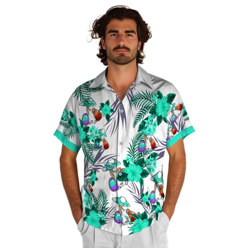 Easter US Flag Floral Hawaiian Shirt New Arrival