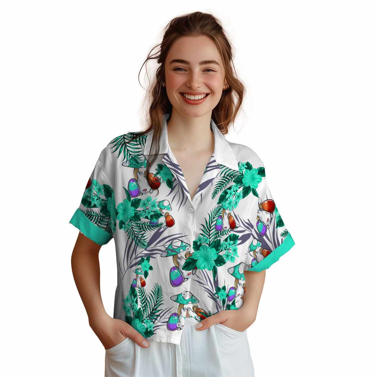 Easter US Flag Floral Hawaiian Shirt Top rated Easter US Flag Floral Hawaiian Shirt Top rated