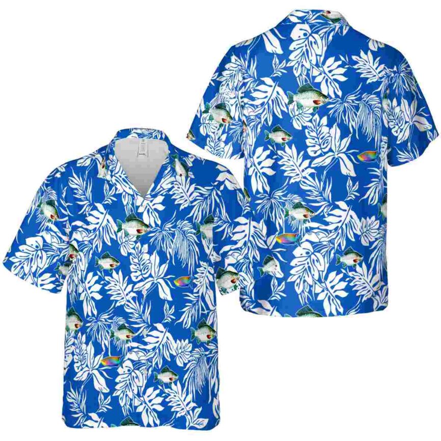 Fish Bold Foliage Hawaiian Shirt Premium grade
