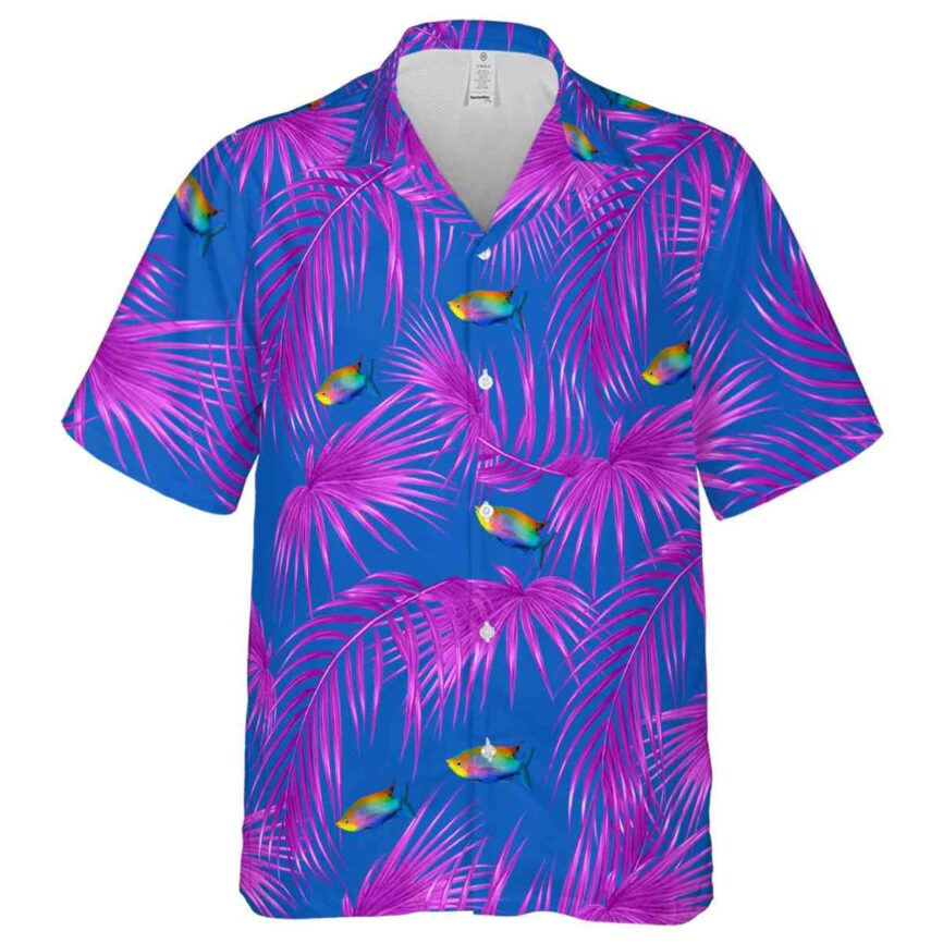 Fish Palm Frond Hawaiian Shirt Fashion forward