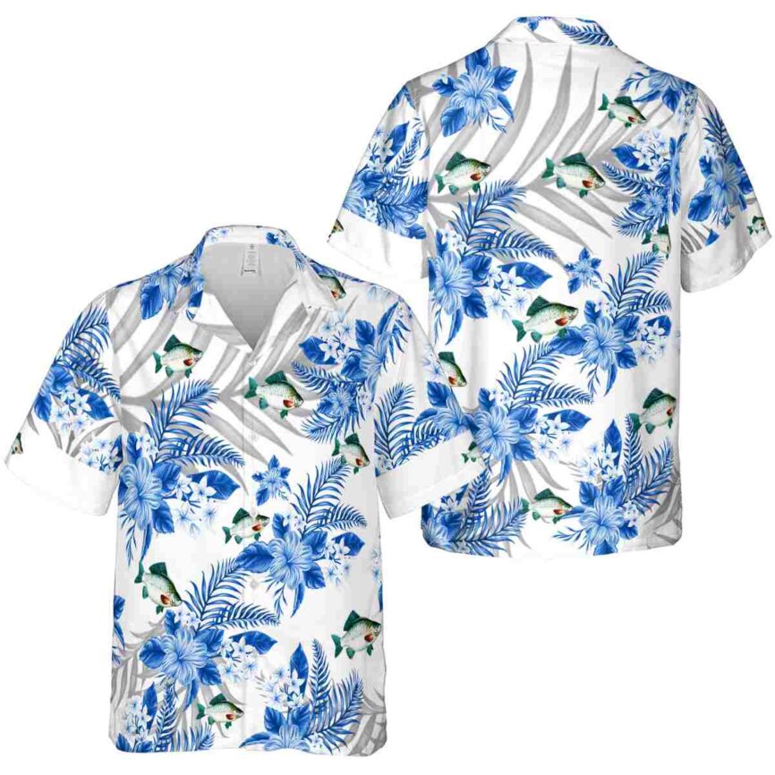 Fish Tropical Blossom Hawaiian Shirt Premium grade