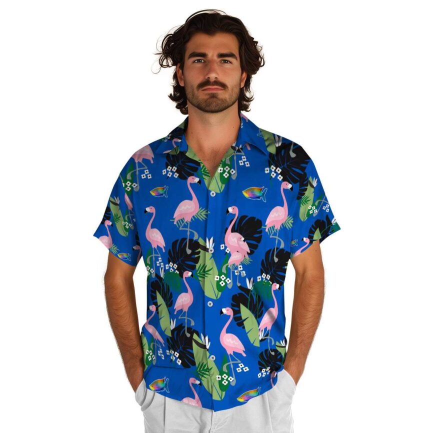 Fish Tropical Flamingo Hawaiian Shirt New Arrival