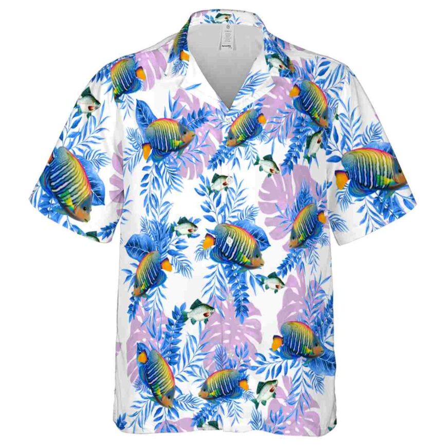 Fish Tropical Fronds Hawaiian Shirt Fashion forward