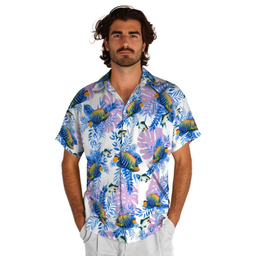 Fish Tropical Fronds Hawaiian Shirt New Arrival