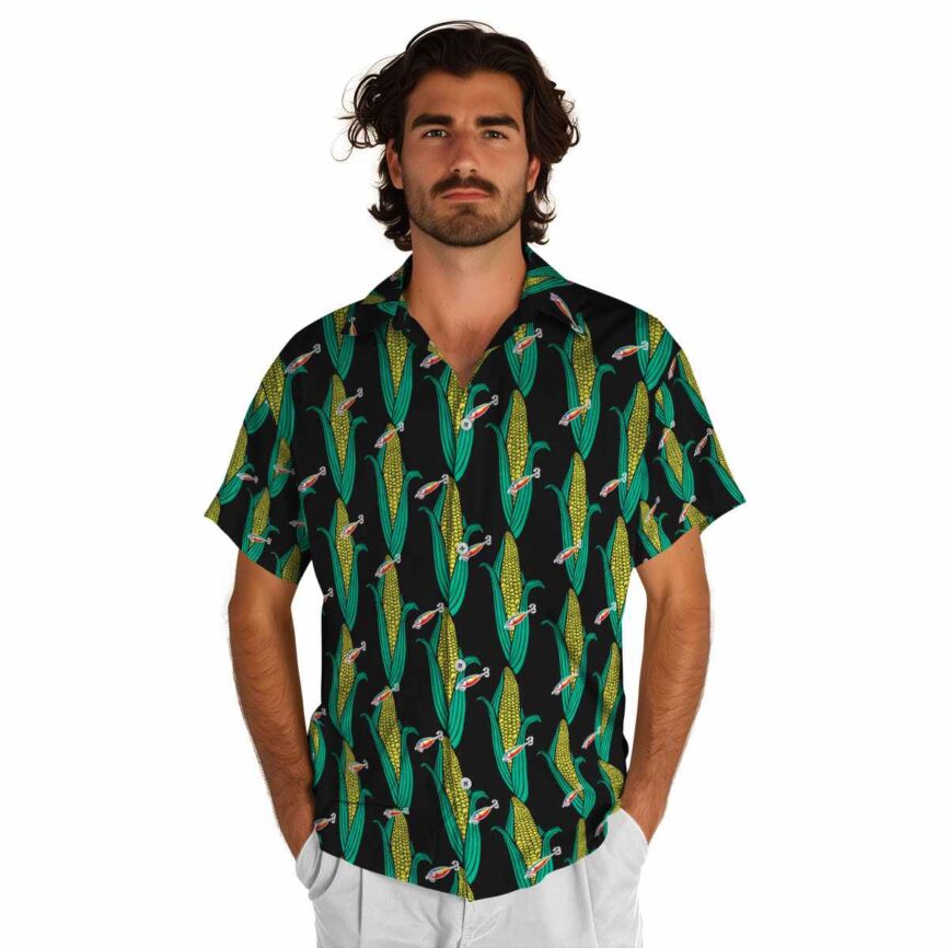Fishing Corn Element Hawaiian Shirt New Arrival