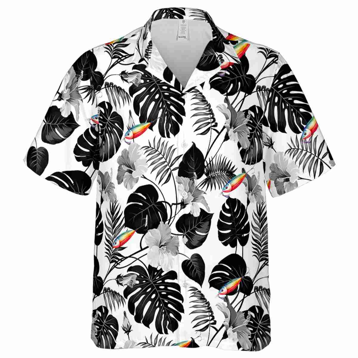 Fishing Leaf Pattern Hawaiian Shirt Fashion forward Fishing Leaf Pattern Hawaiian Shirt Fashion forward
