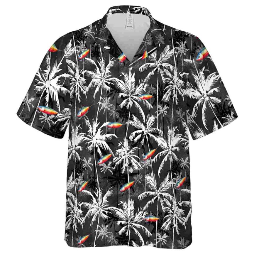 Fishing Palm Themed Hawaiian Shirt Fashion forward