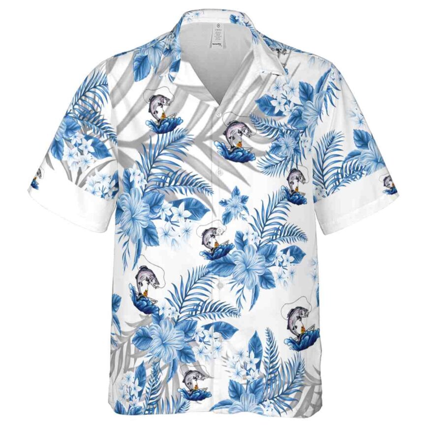 Fishing Tropical Blossom Hawaiian Shirt Fashion forward