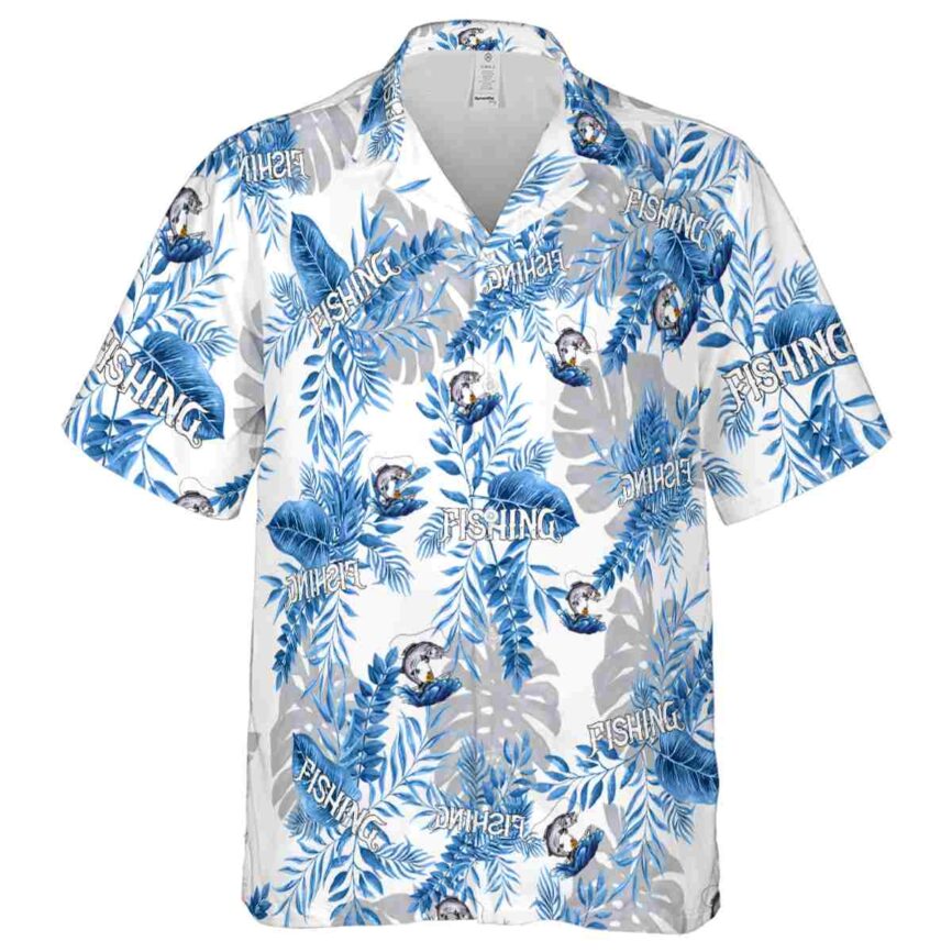Fishing Tropical Fronds Hawaiian Shirt Fashion forward