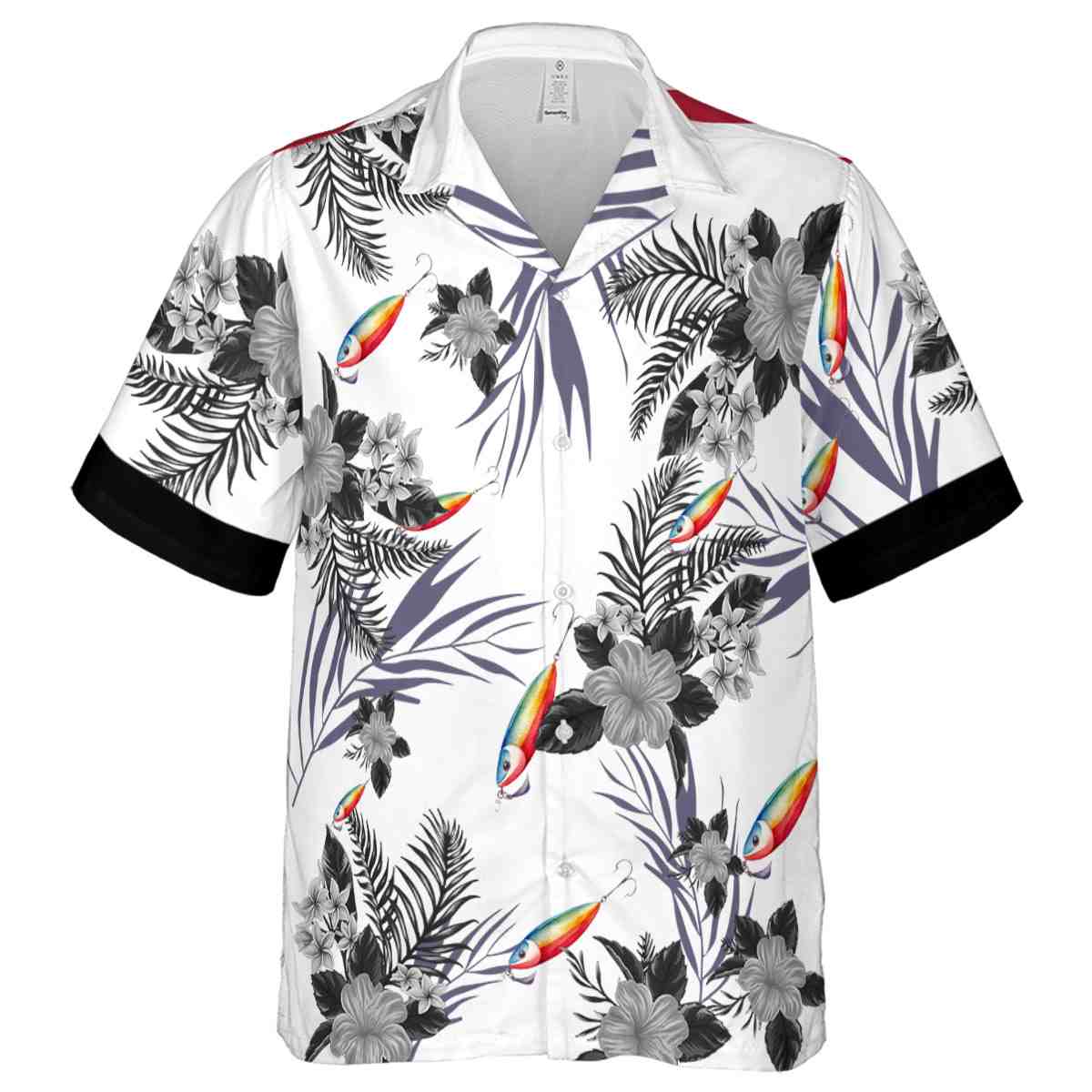 Fishing US Flag Floral Hawaiian Shirt Fashion forward Fishing US Flag Floral Hawaiian Shirt Fashion forward