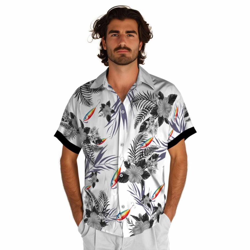 Fishing US Flag Floral Hawaiian Shirt New Arrival