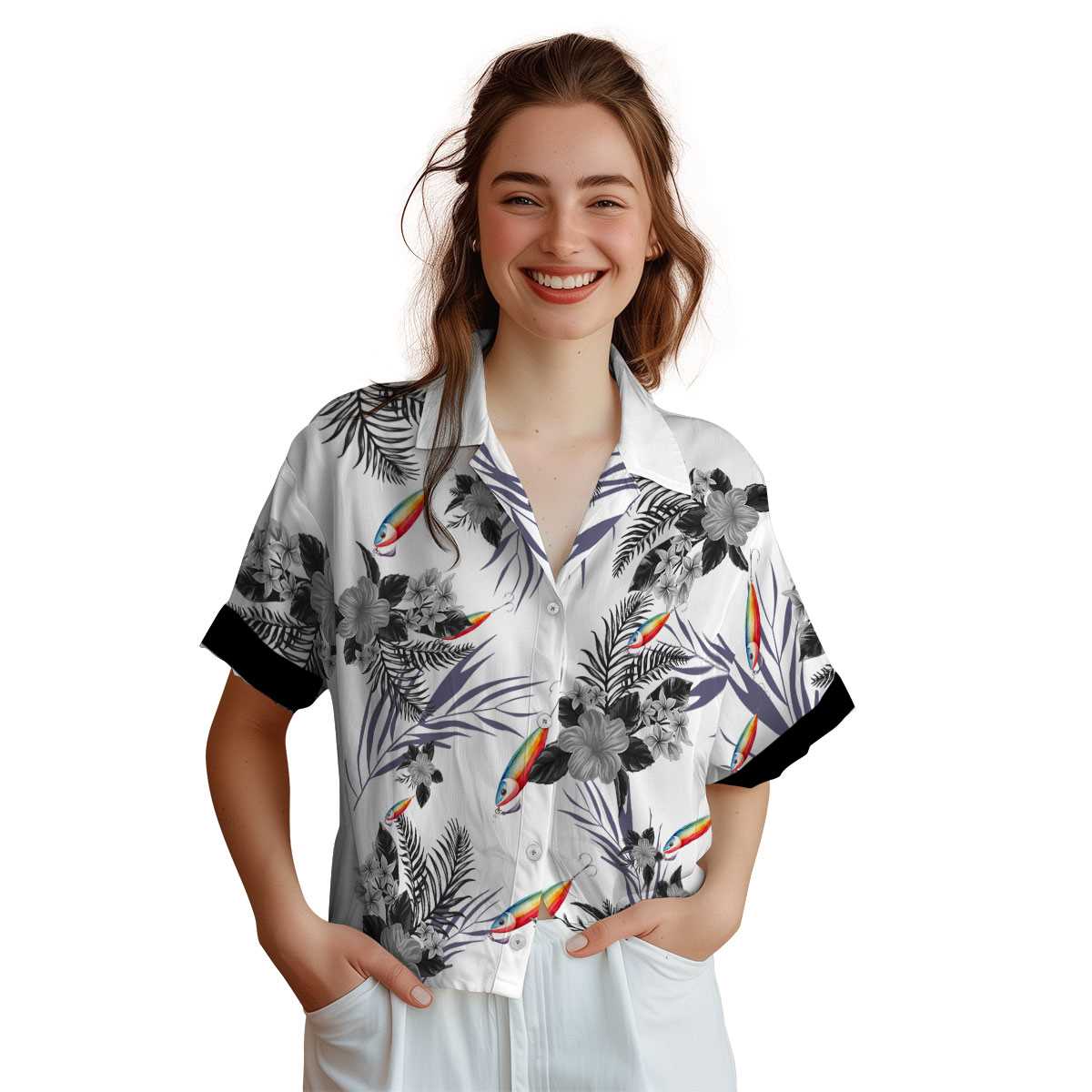 Fishing US Flag Floral Hawaiian Shirt Top rated Fishing US Flag Floral Hawaiian Shirt Top rated