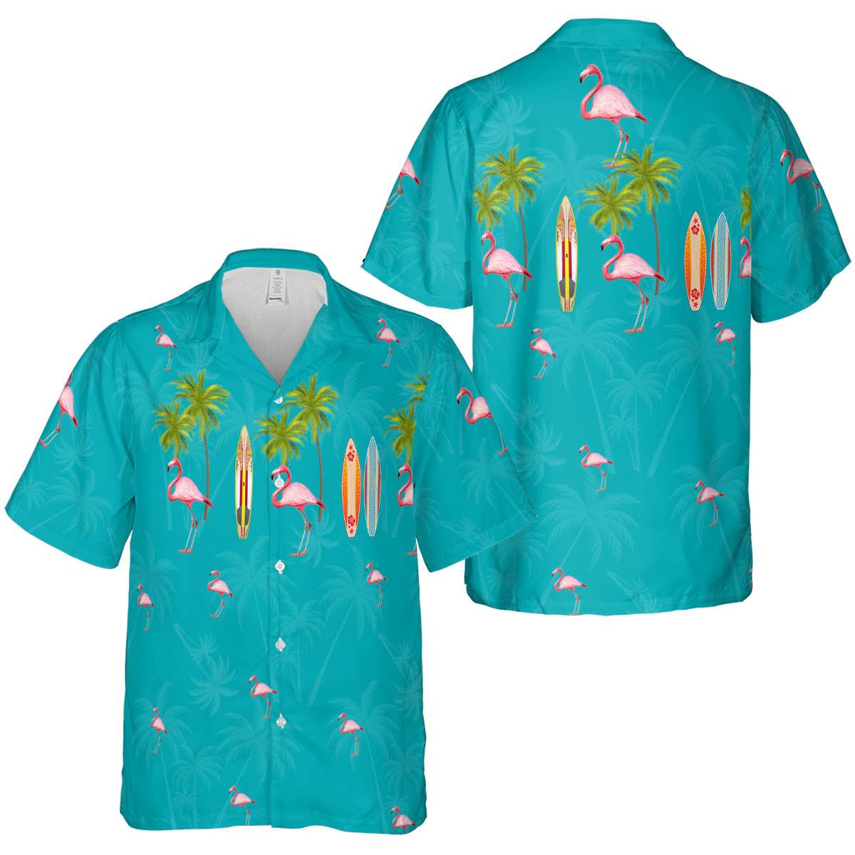 Flamingo Island Theme Hawaiian Shirt Premium grade Flamingo Island Theme Hawaiian Shirt Premium grade