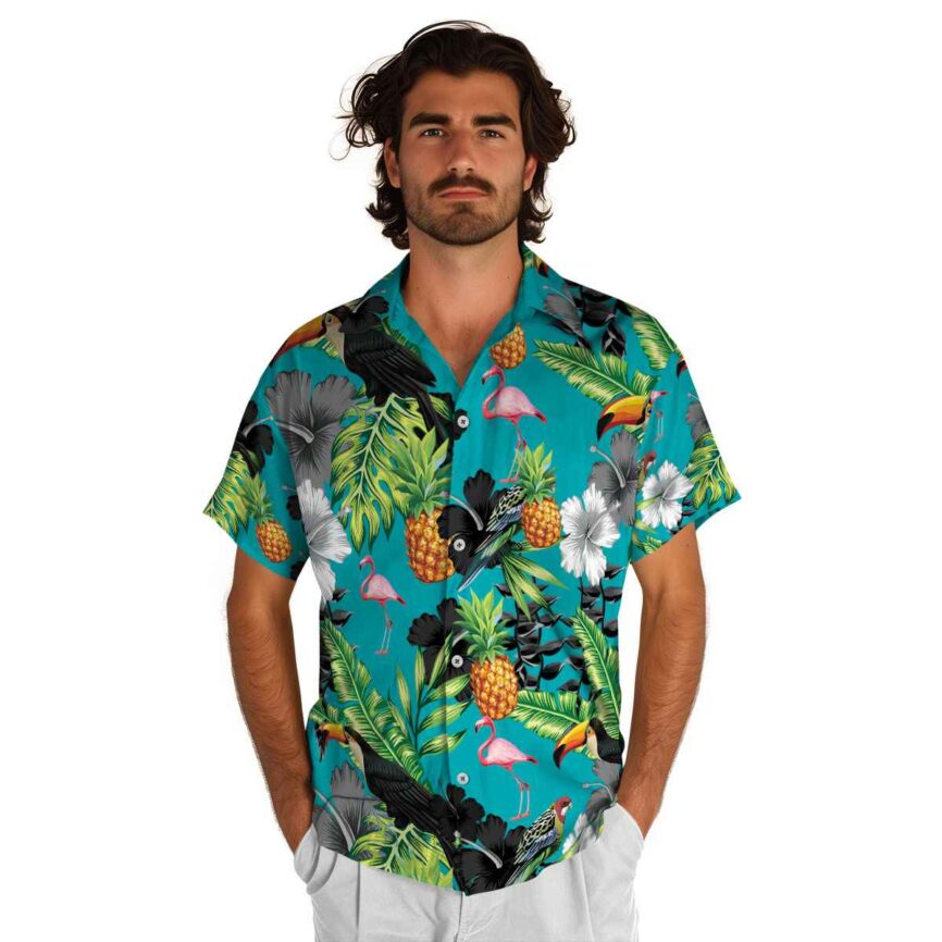 Flamingo Leafy Toucan Hawaiian Shirt New Arrival