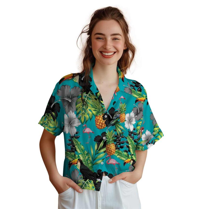 Flamingo Leafy Toucan Hawaiian Shirt Top rated
