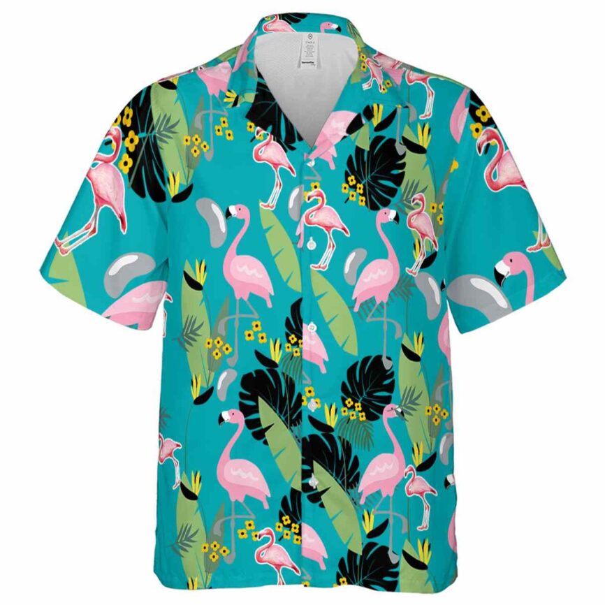 Flamingo Pink Flamingo Hawaiian Shirt Fashion forward