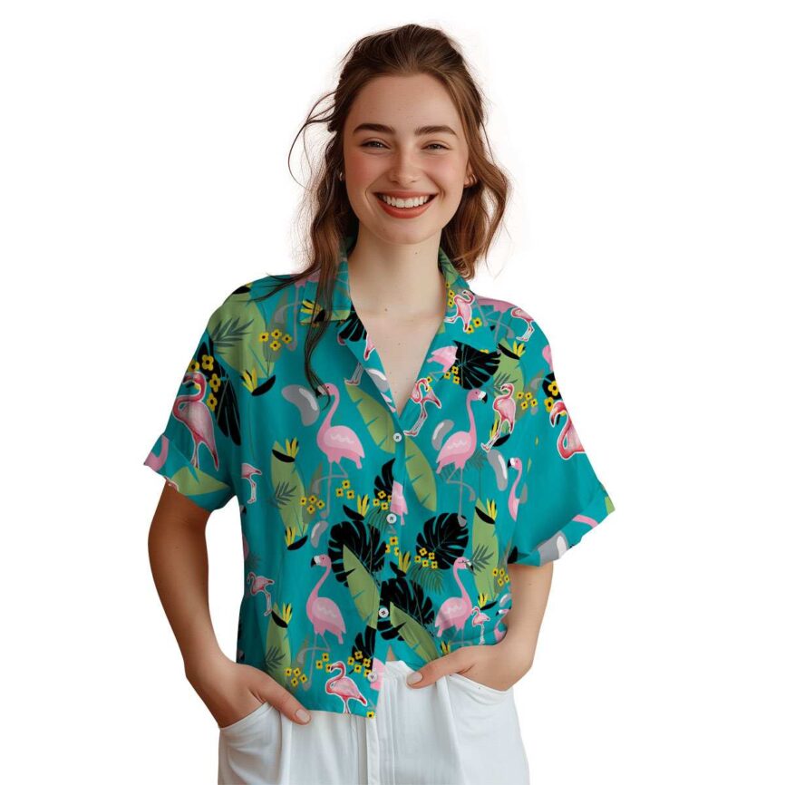 Flamingo Pink Flamingo Hawaiian Shirt Top rated