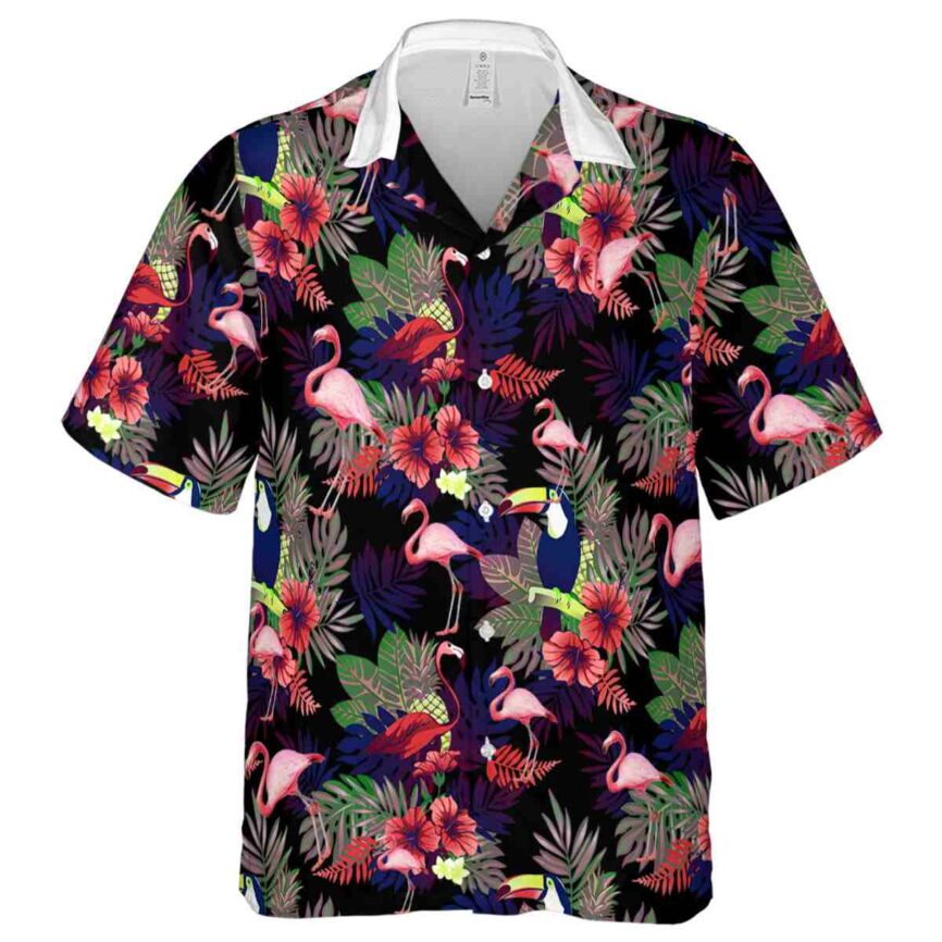 Flamingo Tropical Bird Hawaiian Shirt Fashion forward