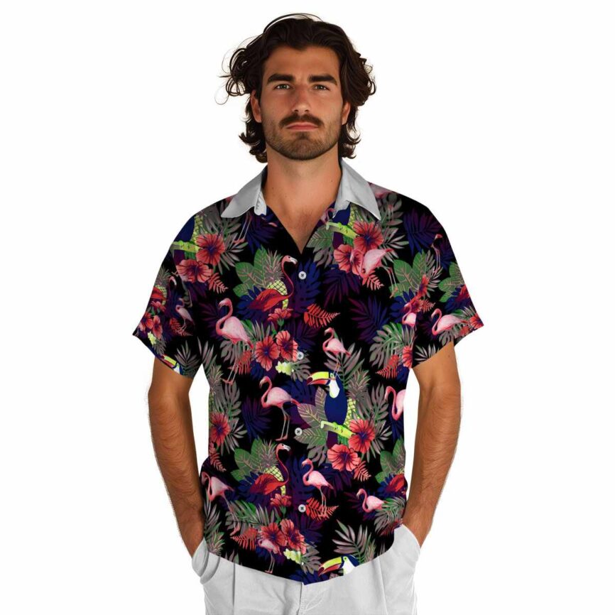 Flamingo Tropical Bird Hawaiian Shirt New Arrival